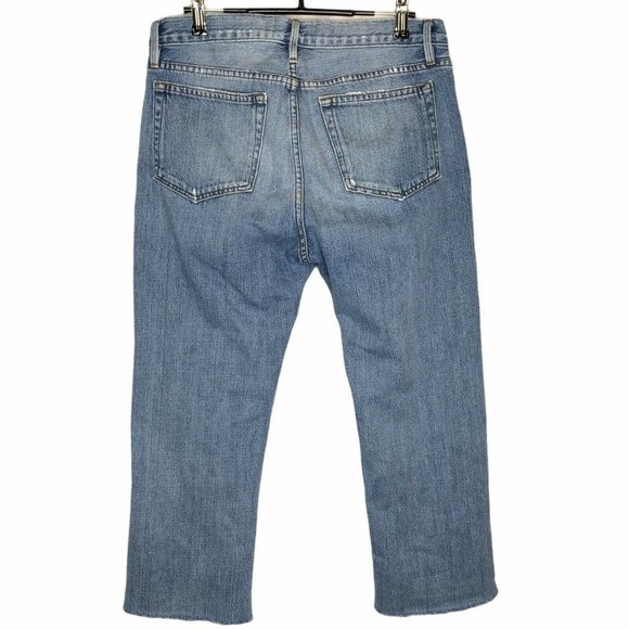 Frame Denim Boyfriend High Rise Light Wash Relaxed - Picture 4 of 5